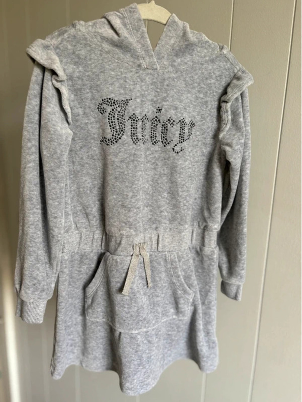 4T Girls Toddler Gray Juicy Couture Dress